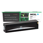 Clover Imaging 118218 ( HP 981X ) ( L0R09A ) Compatible Cyan High Yield Inkjet Cartridge