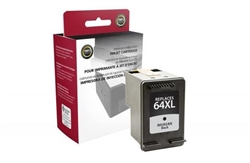Clover Imaging 118224 ( HP 64 XL ) ( N9J91A ) Remanufactured Black High Yield Ink Jet Cartridge