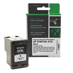 Clover Imaging 118287 ( HP 67XL ) ( 3YM57AN ) Remanufactured Black High Yield Ink Cartridge