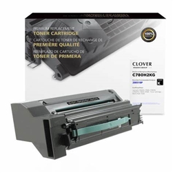 Clover Imaging 200518P ( Lexmark C780H2KG ) Remanufactured Black High Yield Toner Cartridge