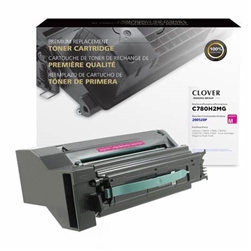 Clover Imaging 200520P ( Lexmark C780H2MG ) Remanufactured Magenta High Yield Toner Cartridge