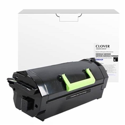 Clover Imaging 200643P ( Lexmark 621H ) ( 62D1H00 ) ( 62D0HA0 ) Remanufactured Black High Yield Toner Cartridge