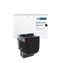 Clover Imaging 200768 ( Lexmark 701HK ) ( 70C1HK0 ) ( 70C0H10 ) Remanufactured Black High Yield Toner Cartridge