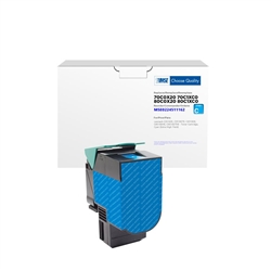 Clover Imaging 200773 ( Lexmark 701XC ) ( 70C1XC0 ) Remanufactured Cyan Extra High Yield Toner Cartridge