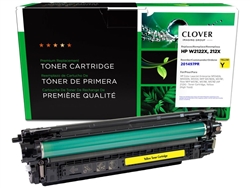 Clover Imaging 201497P ( HP W2122X ) ( 212X ) Remanufactured Yellow Toner Cartridge; 10,000 Pgs
