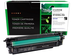 Clover Imaging 201515P ( HP W2120A )( 212A ) Remanufactured Black Toner Cartridge; 5,500 Pgs