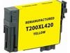 Clover Imaging EPC200XL420 ( Epson 200XL ) ( T200XL420 ) Remanufactured Yellow High Yield Ink Cartridge