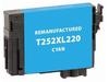 Clover Imaging EPC252XL220 ( Epson 252XL ) ( T252XL220 ) Remanufactured Cyan High Yield Ink Cartridge