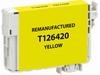 Clover Imaging EPC26420 ( Epson 126 ) ( T126420 ) Remanufactured Yellow High Yield Ink Cartridges
