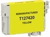 Clover Imaging EPC27420 ( Epson 127 ) ( T127420 ) Remanufactured Yellow Extra High Yield Ink Cartridges