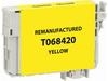 Clover Imaging EPC68420 ( Epson 68 ) ( T068420 ) Remanufactured Yellow High Yield Ink Cartridge