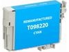 Clover Imaging EPC98220 ( Epson 98 ) ( T098220 ) Remanufactured Cyan High Yield Ink Cartridges