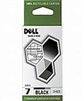 Dell Series 7 ( 310-8376 ) ( Ctg# DH828 ) ( Mfg# GR280 ) OEM Black Ink Cartridge