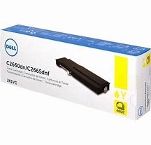 Dell 593-BBBR ( Ctg# 2K1VC ) ( Mfg# YR3W3 ) OEM Yellow High Yield Toner Cartridge