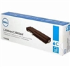 Dell 593-BBBT ( Ctg# TW3NN ) ( Mfg# 488NH ) OEM Cyan High Yield Toner Cartridge