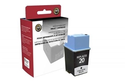 Clover Imaging 114755 ( HP 20 ) ( C6614A ) Remanufactured Black Inkjet Cartridge
