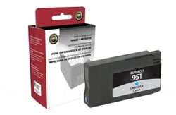 Clover Imaging 118088 ( HP 951 ) ( CN050A ) Remanufactured Cyan Inkjet Cartridge
