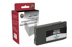 Clover Imaging 118092 ( HP 951 XL ) ( CN046A ) Remanufactured Cyan High Yield Inkjet Cartridge