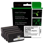 Clover Imaging 118312 ( HP 952 XL ) ( N9K28AN ) Remanufactured Combo High Yield Inkjet Cartridges includes Black, Cyan, Magenta and Yellow