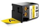 Dymo XTL All Purpose Vinyl Label Black on Yellow 2" x 23' (54mm x 7m) - 1868775