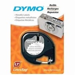 Dymo LT Fabric Iron-on Labels 1/2" x 6'5" (12mm x 2m) - 18771