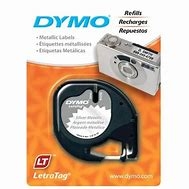 Dymo LT Fabric Iron-on Labels 1/2" x 6'5" (12mm x 2m) - 18771