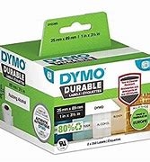 Dymo D1 Durable Labels 1" x 3 1/2" (25mm x 89mm) (700 labels per roll) - 1933081