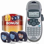 Dymo LetraTag LT-100H Plus Handheld Label Maker with 3 Bonus LetraTag Labeling Tapes ( 1955663 )