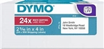 Dymo LW Multi-Purpose Labels 2 5/16" x 4", Value pack; 300 Labels/Roll, 24 Rolls/Box - 2050769
