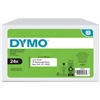 Dymo LabelWriter 1-Up File Folder Label Value Pack 1 1/8" x 3 1/2" ' 350 Labels/Roll, 24 Rolls/Box - 2050813