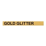 Dymo D1 ColorPop! Label Tape Gold Glitter 1/2" (12mm) x 10' (3m) - 2056733