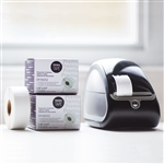 Dymo LW Compatible Address Labels Black on White 1 1/8" x 3 1/2" (28mm x 89mm) (350 Labels Per Roll, 2 Rolls Per Box) - 30252