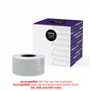 Dymo LW Compatible Address Labels Black on Clear 1 1/8" x 3 1/2" (28mm x 89mm) (130 labels/roll) (2 rolls/box) - 30254