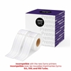 Dymo LW Compatible File Folder Labels, 1-up 9/16" x 3 7/16" (14mm x 87 mm)  ( 2 Rolls - 130 Labels Per Roll ) - 30327