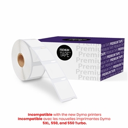 Dymo LW Compatible Multi-Purpose Labels, Square 1" x 1" (750 Labels Per Roll, 1 Roll Per Box) - 30332