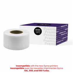 Dymo LW Compatible Multi-Purpose Labels 1/2" x 1" (1,000 labels per roll, 1 roll per package) - 30333