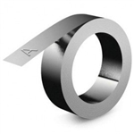 Dymo IND Embossing Non-Adhesive Stainless Steel Tag 1/2" x 21' (12mm x 6.4m) - 32500