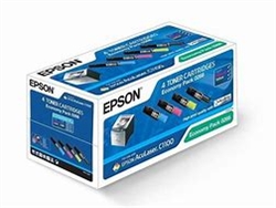 Epson C13S050268 OEM Combo Pack includes Black, Cyan, Magenta and Yellow