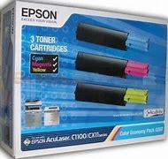 Epson C13S050287 OEM Combo Pack includes Cyan, Magenta and Yellow