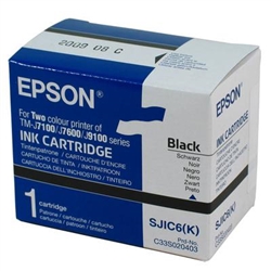 Epson C33S020403 OEM Black Ink Cartridge for the Epson TM-J9100