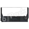 Epson ERC23B ( ERC-23B ) Compatible Black POS Ribbon (Pack of 6) for the Epson ERC 23 Dot Matrix POS Printers