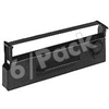 Epson ERC27B ( ERC-27B ) Compatible Black POS Printer Ribbon for the Epson ERC-27 / TM290 / TM295 POS Printers. ( Pack of 6 )