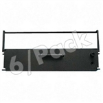 Epson ERC35B ( ERC-35B ) Compatible Black Printer Ribbon (Pack of 6) for the Epson ERC-35 / 875 / M 875 dot matrix printers