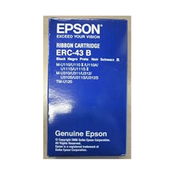 Epson ERC43 ( ERC-43 ) OEM Black POS Printer Ribbons for the TM-U120
