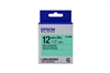 Epson LabelWorks LK 1/2" (12mm) x 30' (9m) Black on Pearlized Green Tape - LK-4GBL