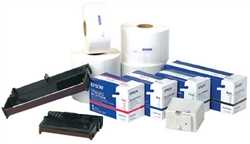 Epson Barcode Label - Permanent Adhesive White "1.25" Width x 2.88" Length - P60-0036-007