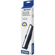Epson S015337 OEM Black Fabric Printer Ribbon (Pack of 100)