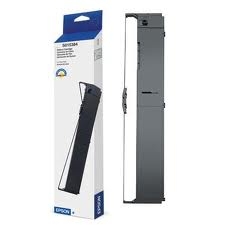 Epson S015384 OEM Black Fabric Printer Ribbon for the Epson DFX-9000 Dot Matrix Printers