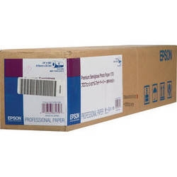Epson Premium Semigloss Photo Inkjet Paper 24" x 100' Roll - S041393