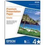 Epson Premium Presentation Paper Matte 8" x 10" - 50 Sheets - S041467